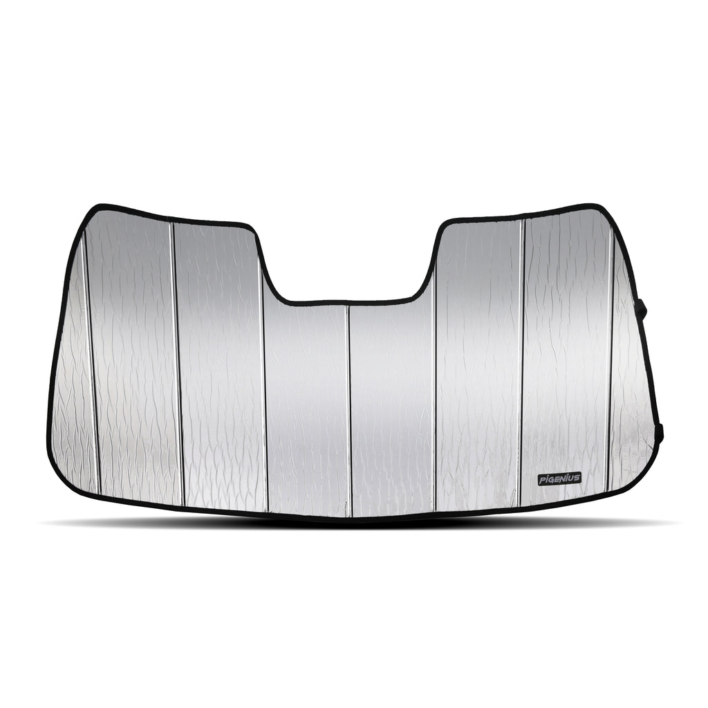 Pigenius Custom-fit Windshield Sun Shade For 2014-2021 Jeep Cherokee - Silver Reflective Folding Sunshade
